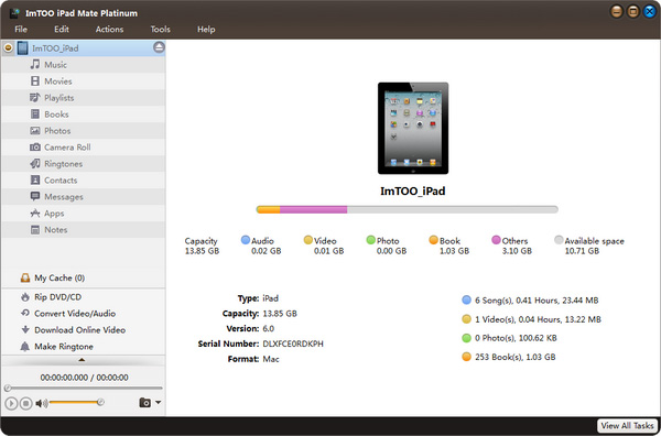 Connect iPad to computer