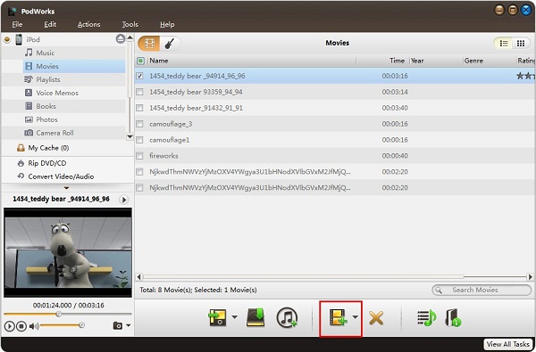 Copy music from computer to iPod
