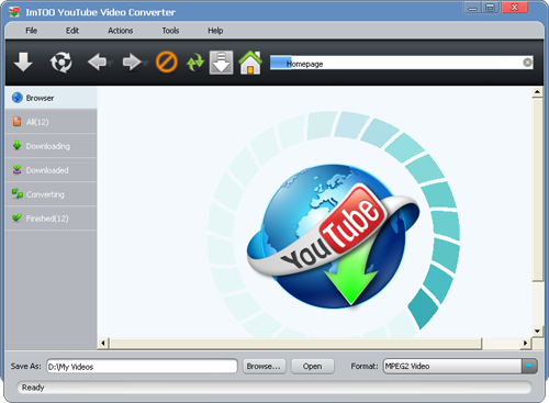 ImTOO YouTube Video Converter
